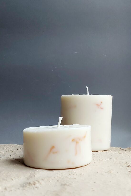 Handmade Soy Wax Candle with Lemongrass Essential Oil – Telmas Botanica